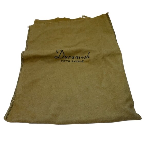 Vtg Gold Mesh Purse Evening Bag Duramesh 50s Hollywood Regency Art Deco USA - Picture 14 of 16